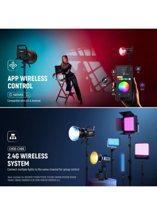 Neewer FS300C 300W RGB LED Video Light - Image 4